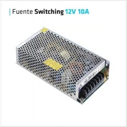 Fuente metalica 10A 12v