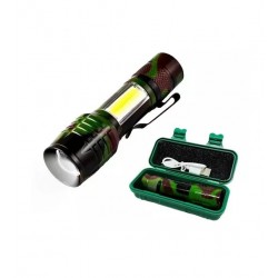 Linterna recargable usb led...