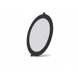 Panel led 24w negro embutir...