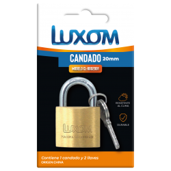 Candado 20mm Luxom