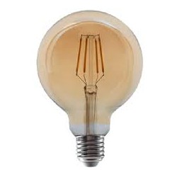 Filamento Led 4W G125 Globo...