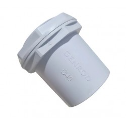 Conector pvc 40mm Genrod