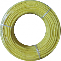 Cable textil 2x0.50mm Amarillo